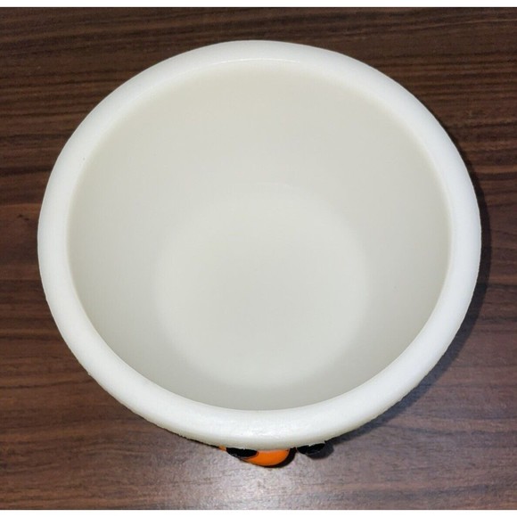 Floating Snowflake Candles w/ Snowman Bowl New In Package Vtg Holiday Christmas - Picture 6 of 9